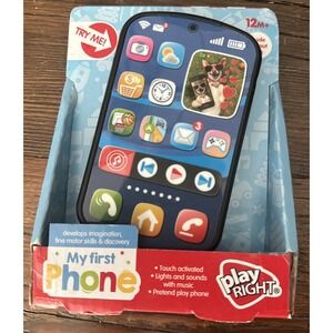 NEW Play Right My First Cell-Phone Smart Toy for Toddlers Kids Ages 12+M